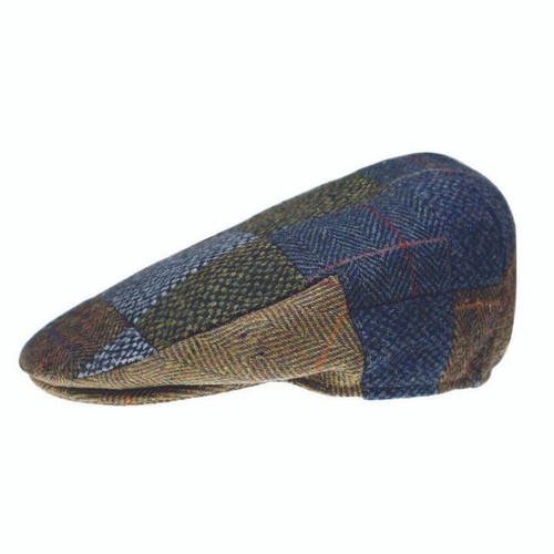 Cappello piatto patchwork - cappello,